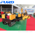 Compact Asphalt Pavement 800kg Light Tandem Roller With Vibratory